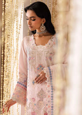 Sheherzadi By Emaan Adeel Formals Embroidered Chiffon 3 Piece Unstitched Suit EA25SCF D-GULREZ